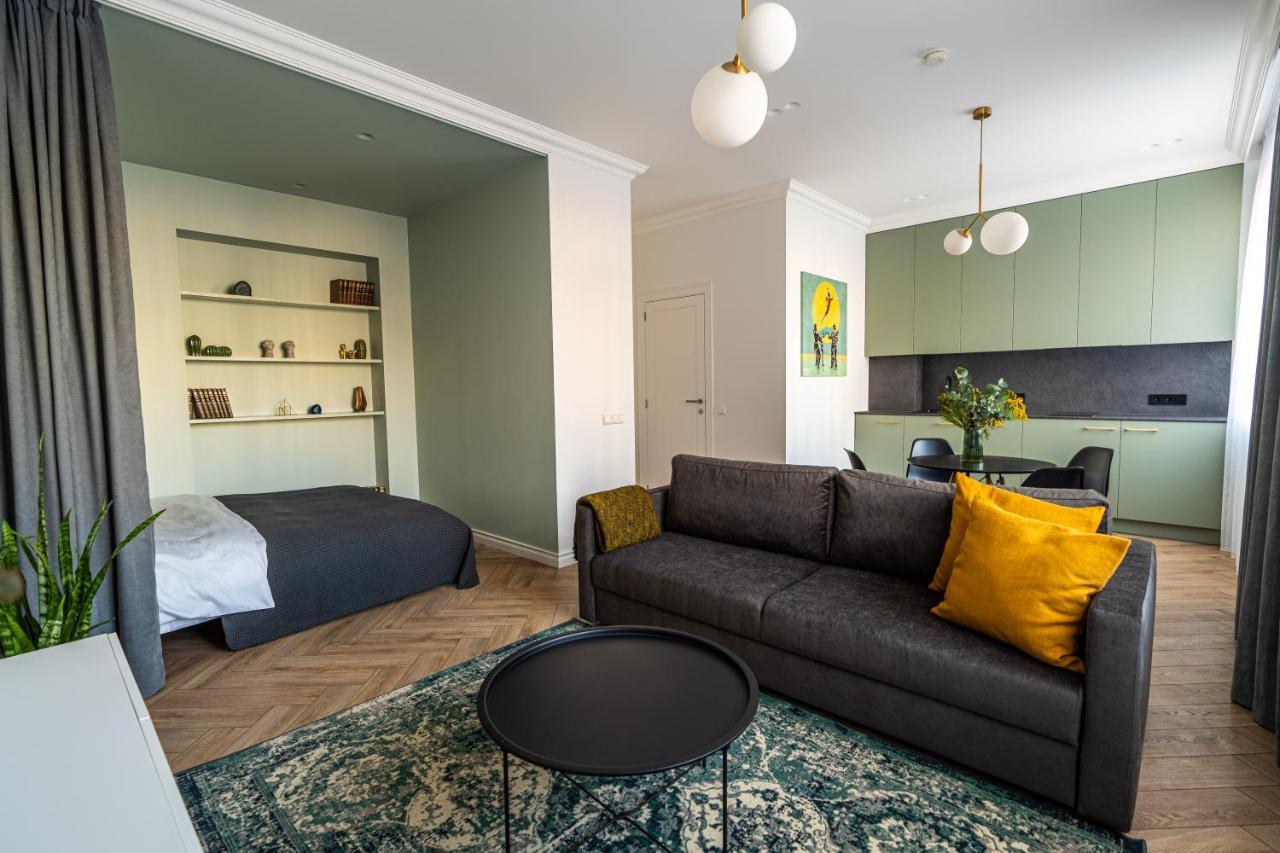 Cozy Apartment In Kaunas Center Kültér fotó