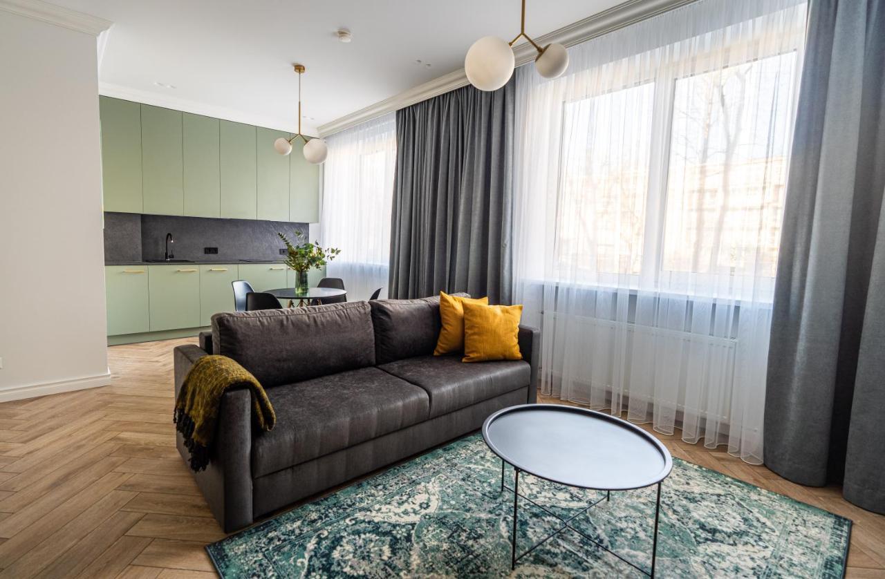 Cozy Apartment In Kaunas Center Kültér fotó